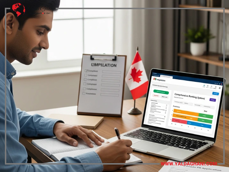 محاسبه آنلاین امتیاز اکسپرس انتری کانادا (CRS)