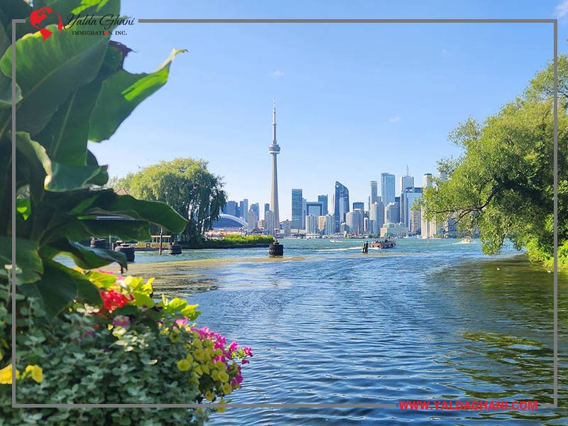 تابستان در کنار دریاچه