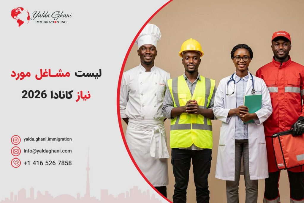 لیست مشاغل مورد نیاز کانادا 2026