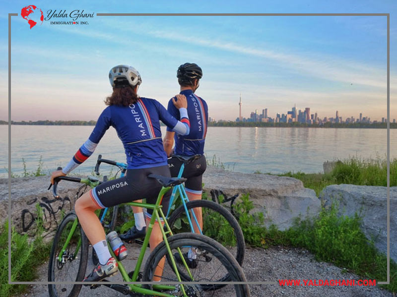 مسیرهای دوچرخه‌سواری کنار دریاچه