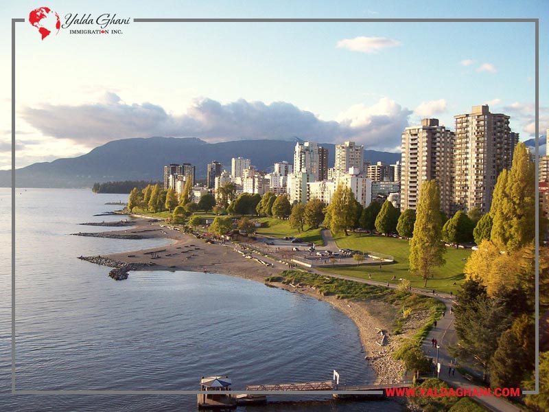 English Bay Beach ونکوور، بریتیش کلمبیا