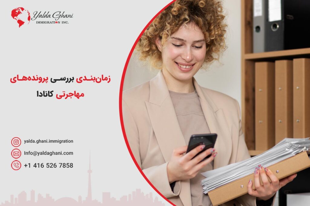 زمانبندی بررسی پروندههای مهاجرتی کانادا