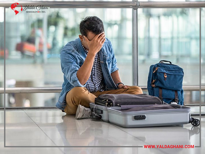 گم کردن پاسپورت و مدارک