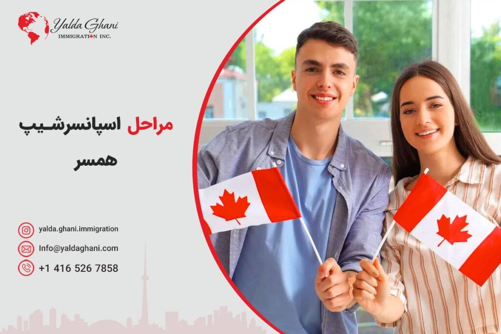 مراحل اسپانسرشیپ همسر