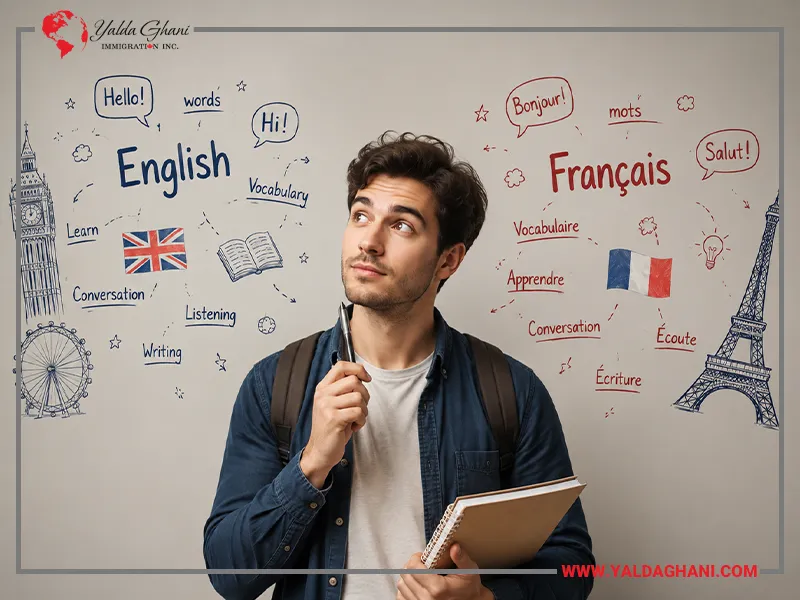 زبان انگلیسی یا فرانسه؛ کدام برای مهاجرت به کانادا بهتر است؟