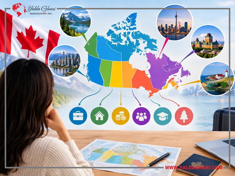 استان مناسب برای مهاجرت به کانادا را انتخاب کنیم؟