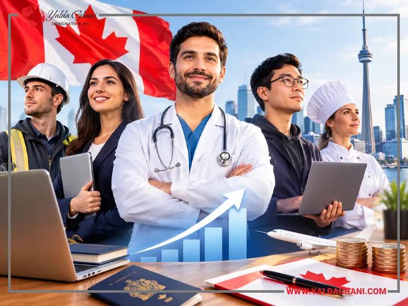 مشاغل با دستمزد بالا در سیستم اکسپرس انتری چه مشاغلی هستند؟
